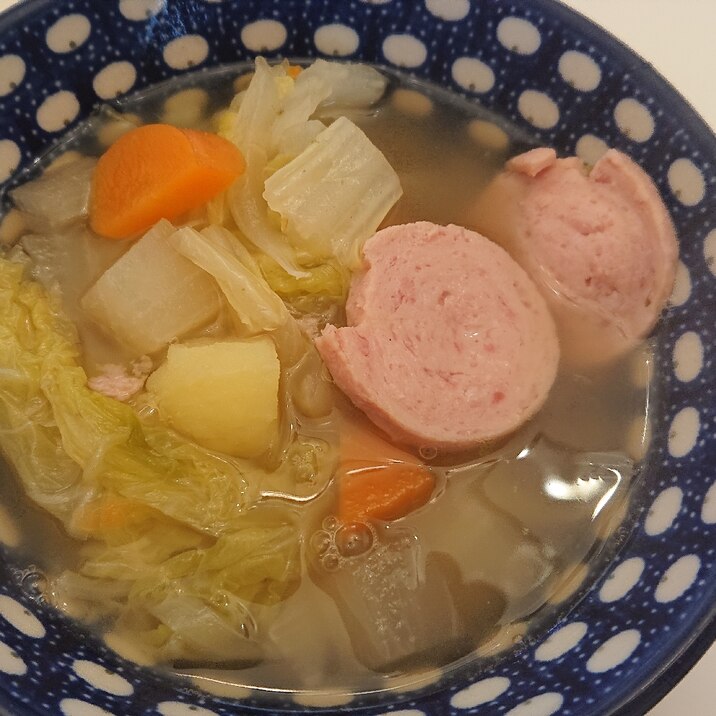 白菜たっぷり⭐お肉の出汁じゅわっとポトフ